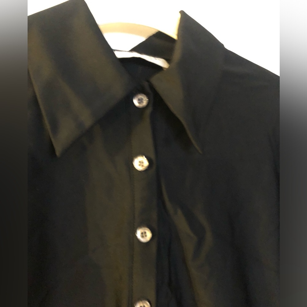 Black Button-Up Shirt